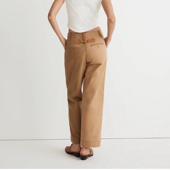 Madewell Colorblock High Waist Utility Chino Pant - Picture 4 of 8